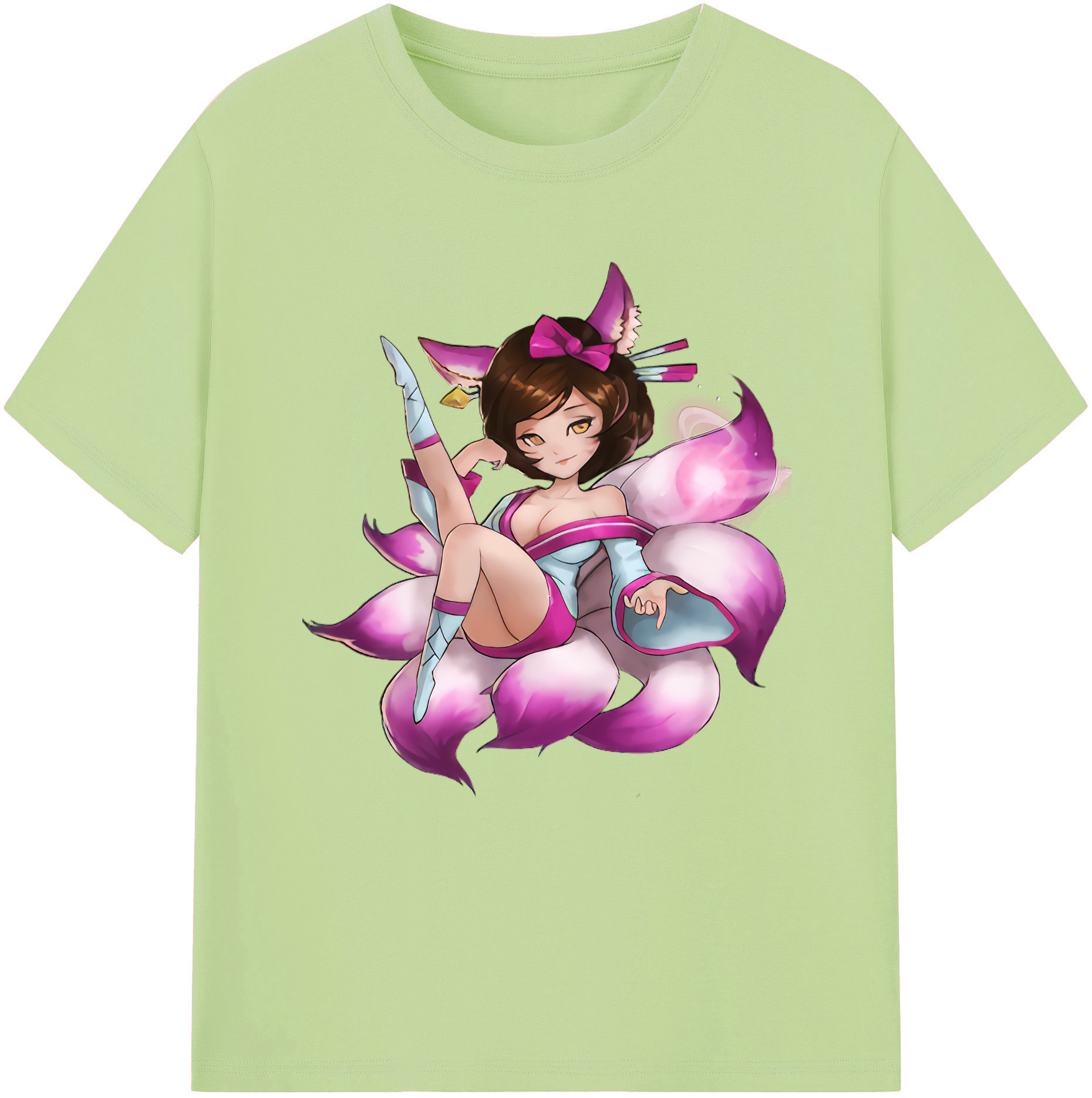 リーグ・オブ・レジェンド League of Legends LOL 綿100％半袖Tシャツ（フロントプリント）